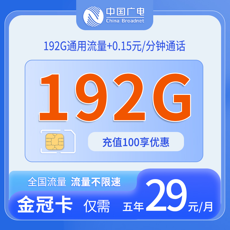 中国广电金冠卡